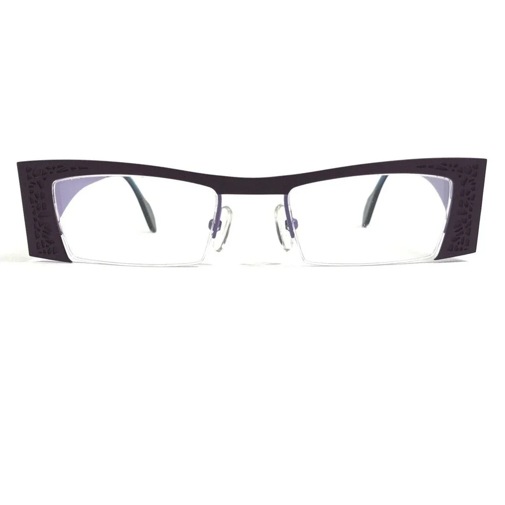 Iyoko-Inyake Eyeglasses Frames IY579 Col.144 Purple Rectangular 49-20-140